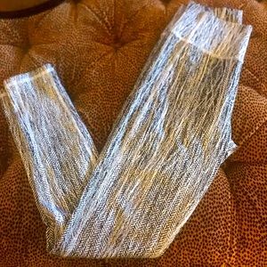 Buff Bunny Black & White Ankle Length Leggings